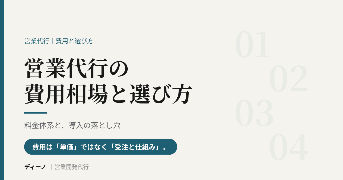 アイキャッチ_記事4_営業代行の費用相場